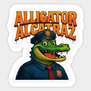 Alligator-alcatraz Sticker